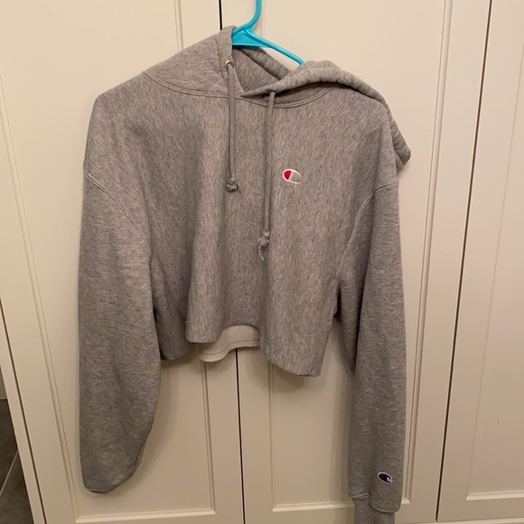 Champion Reverse Weave Cropped Hoodie - Picture 2 of 4